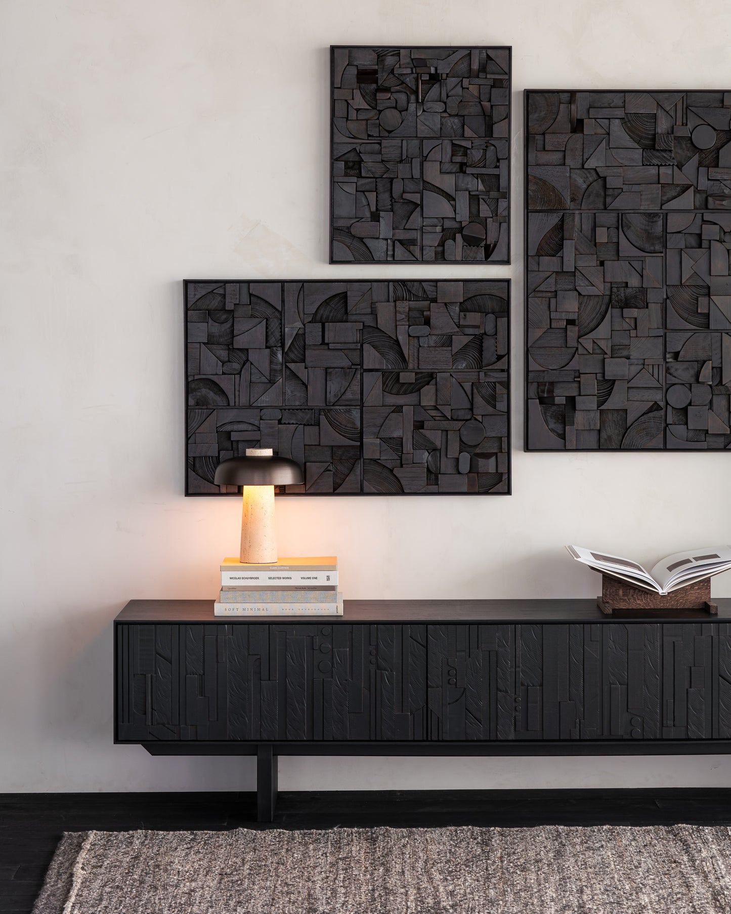 Ethnicraft Bricks Wandkunst