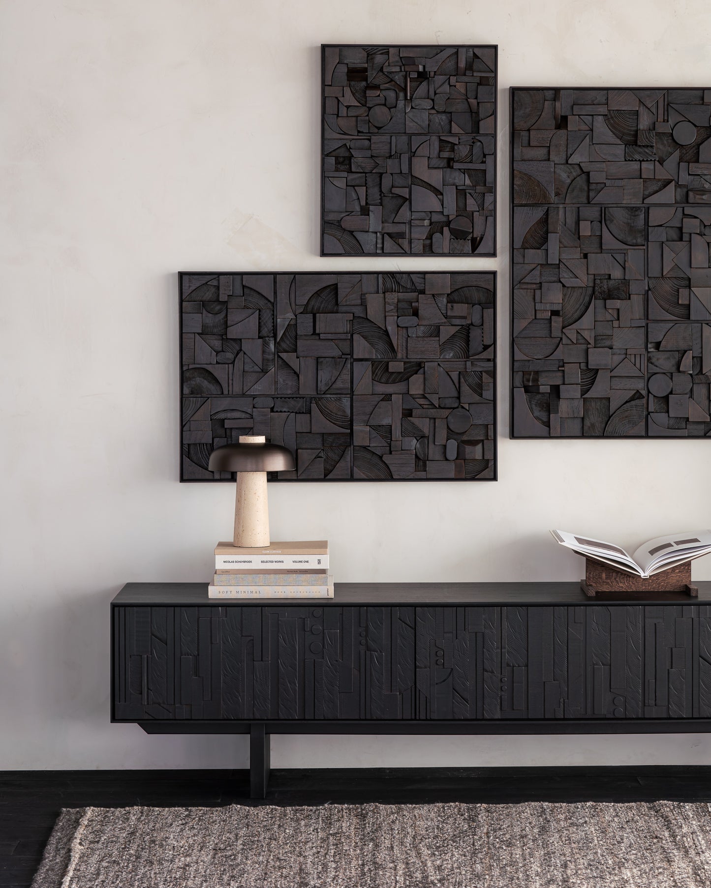 Ethnicraft Bricks Wandkunst
