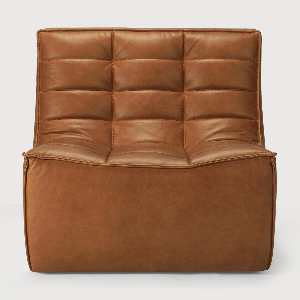 Ethnicraft N701 Leder Modulsofa