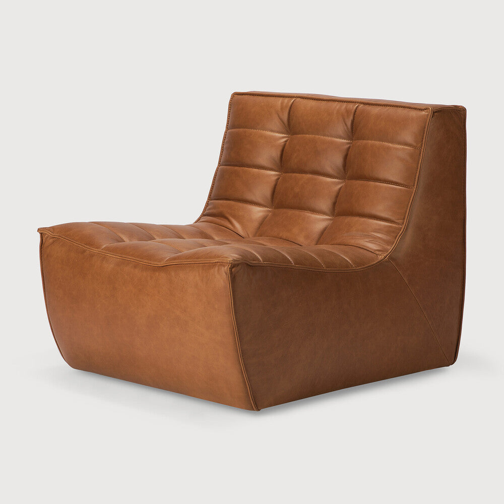 Ethnicraft N701 Leder Modulsofa