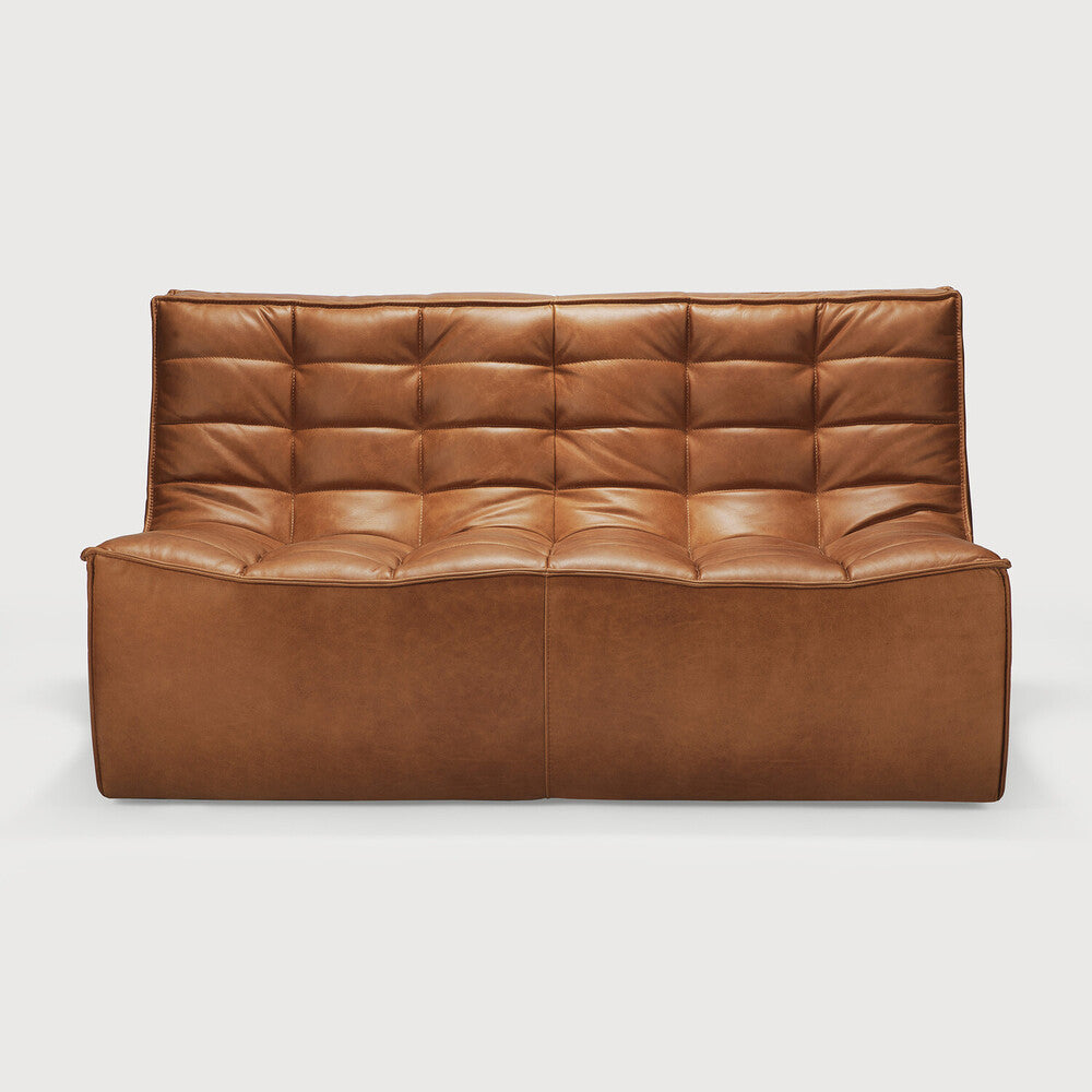 Ethnicraft N701 Leder Modulsofa