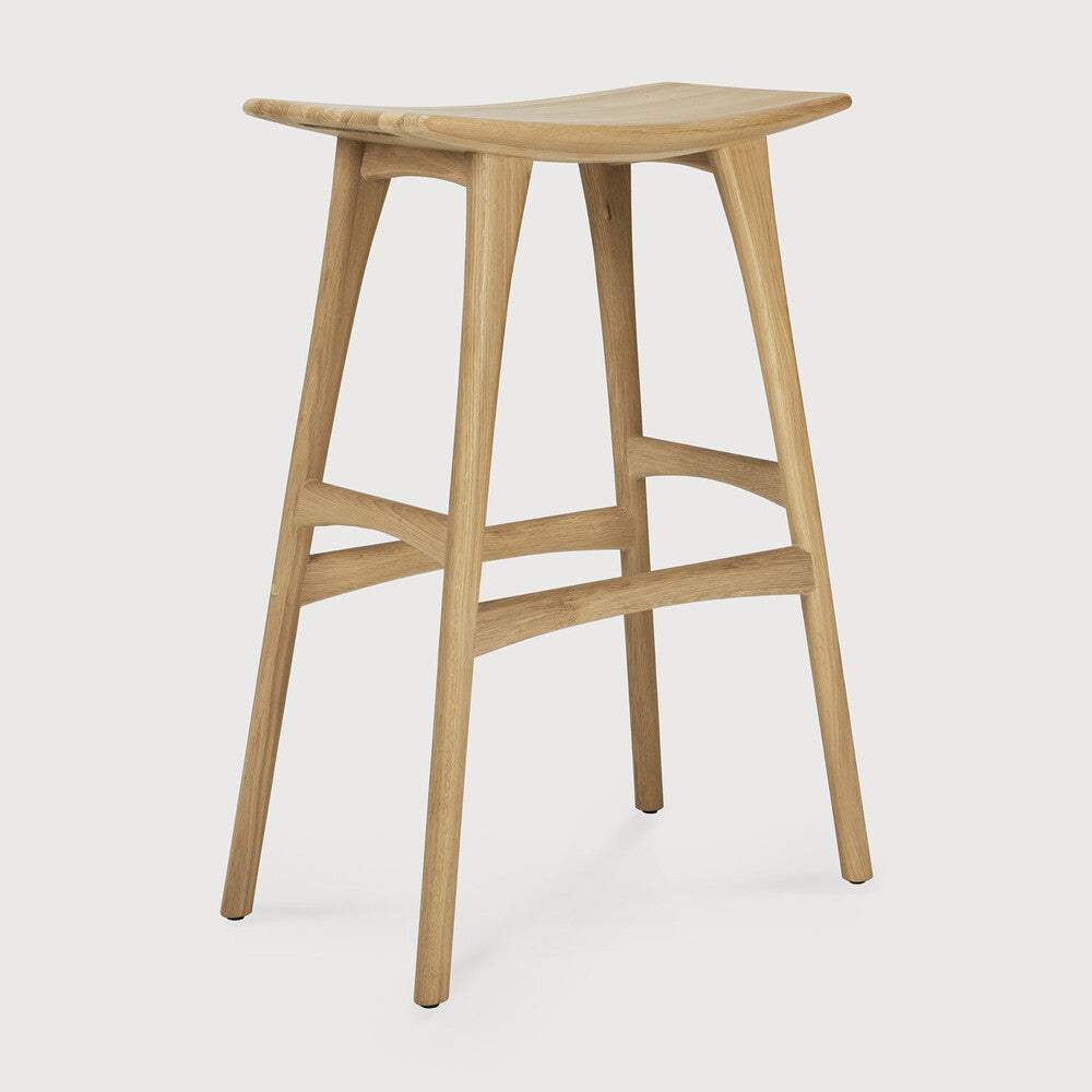 Ethnicraft Osso Eiche Barhocker