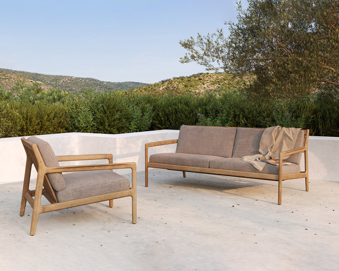 Ethnicraft Jack Sofa für Draußen