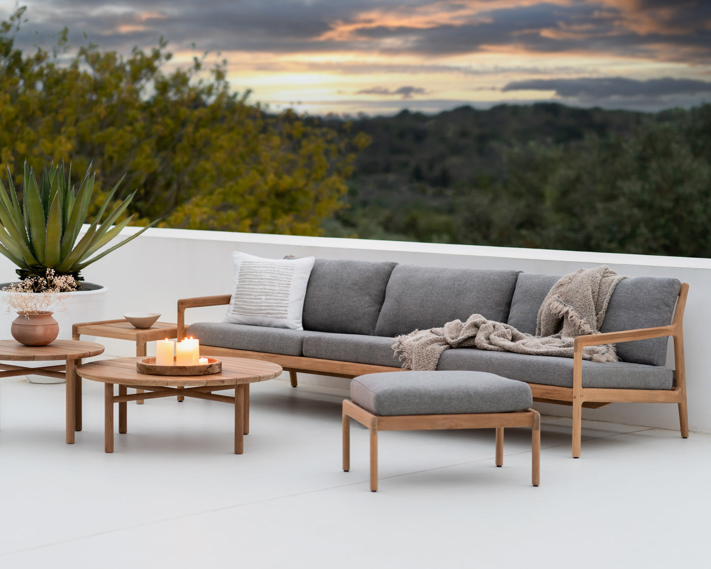 Ethnicraft Jack Sofa für Draußen