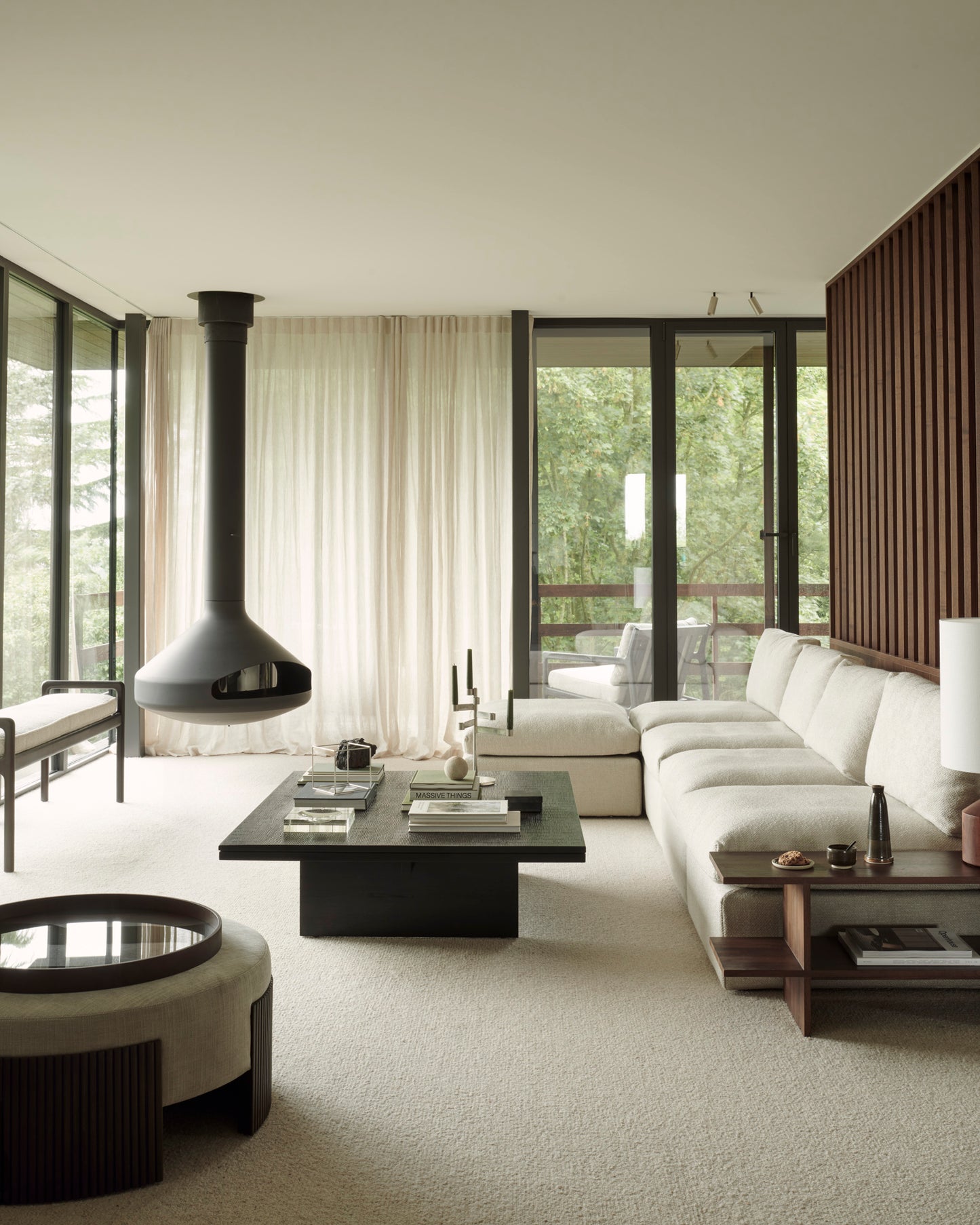 Ethnicraft Grooves Couchtisch