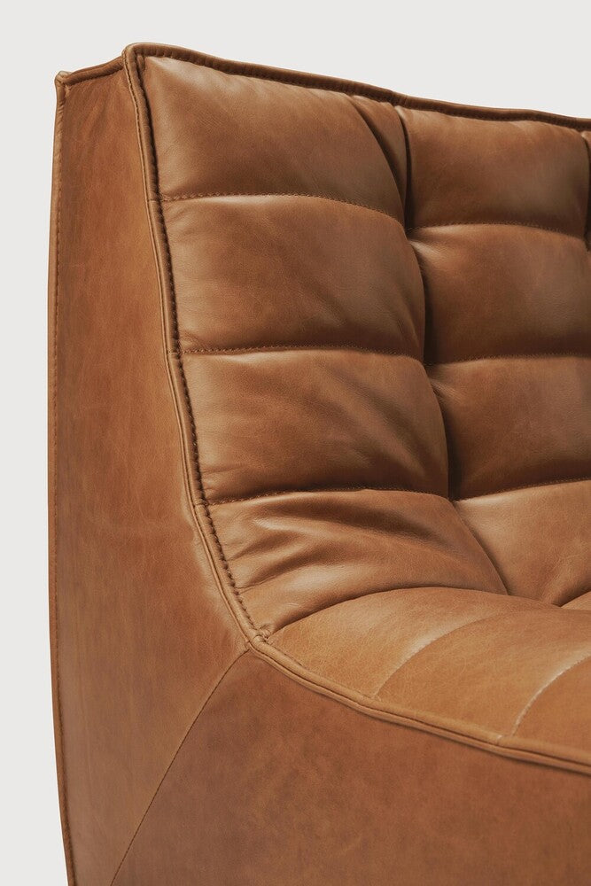 Ethnicraft N701 Leder Modulsofa