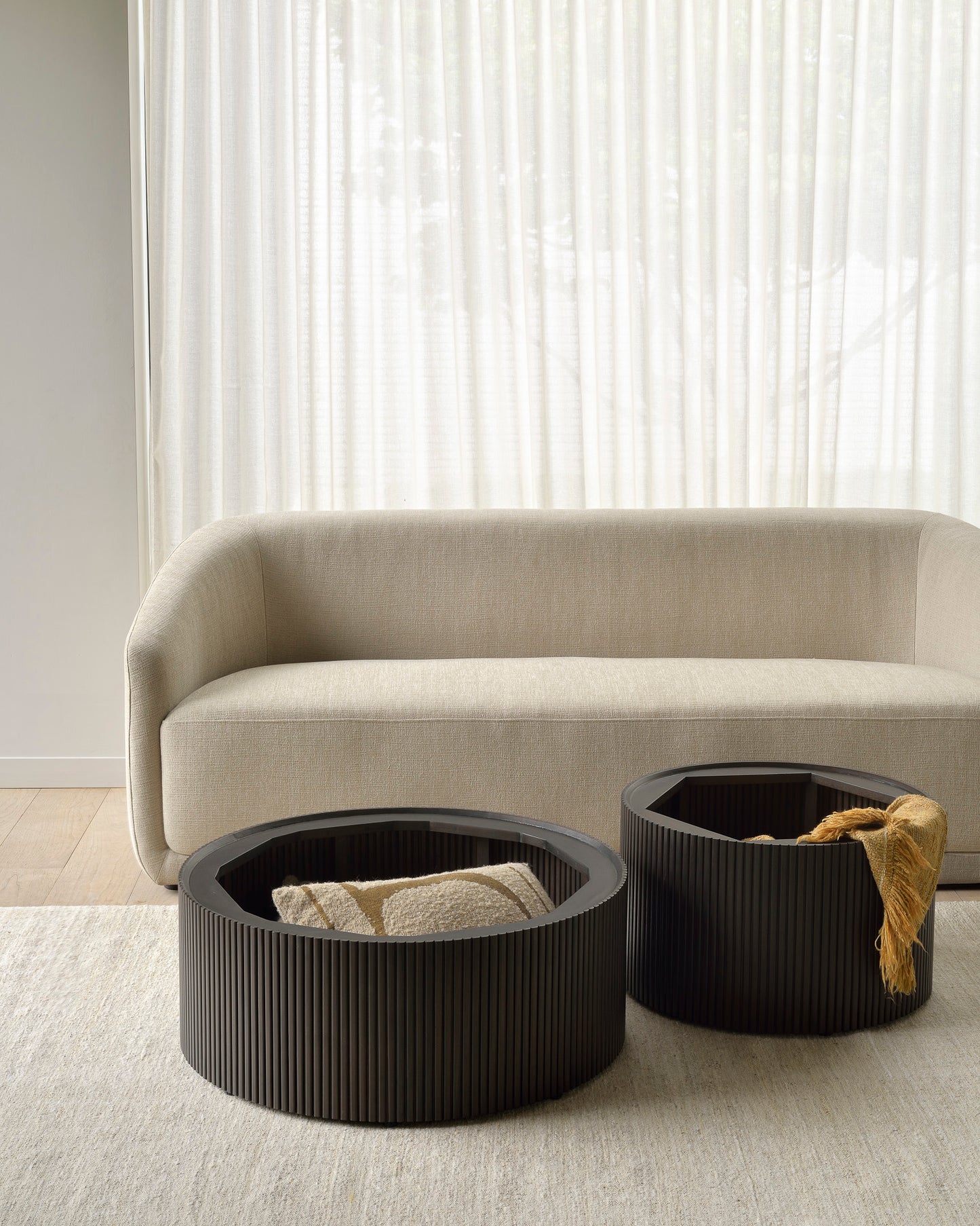 Ethnicraft Roller Max Couchtisch