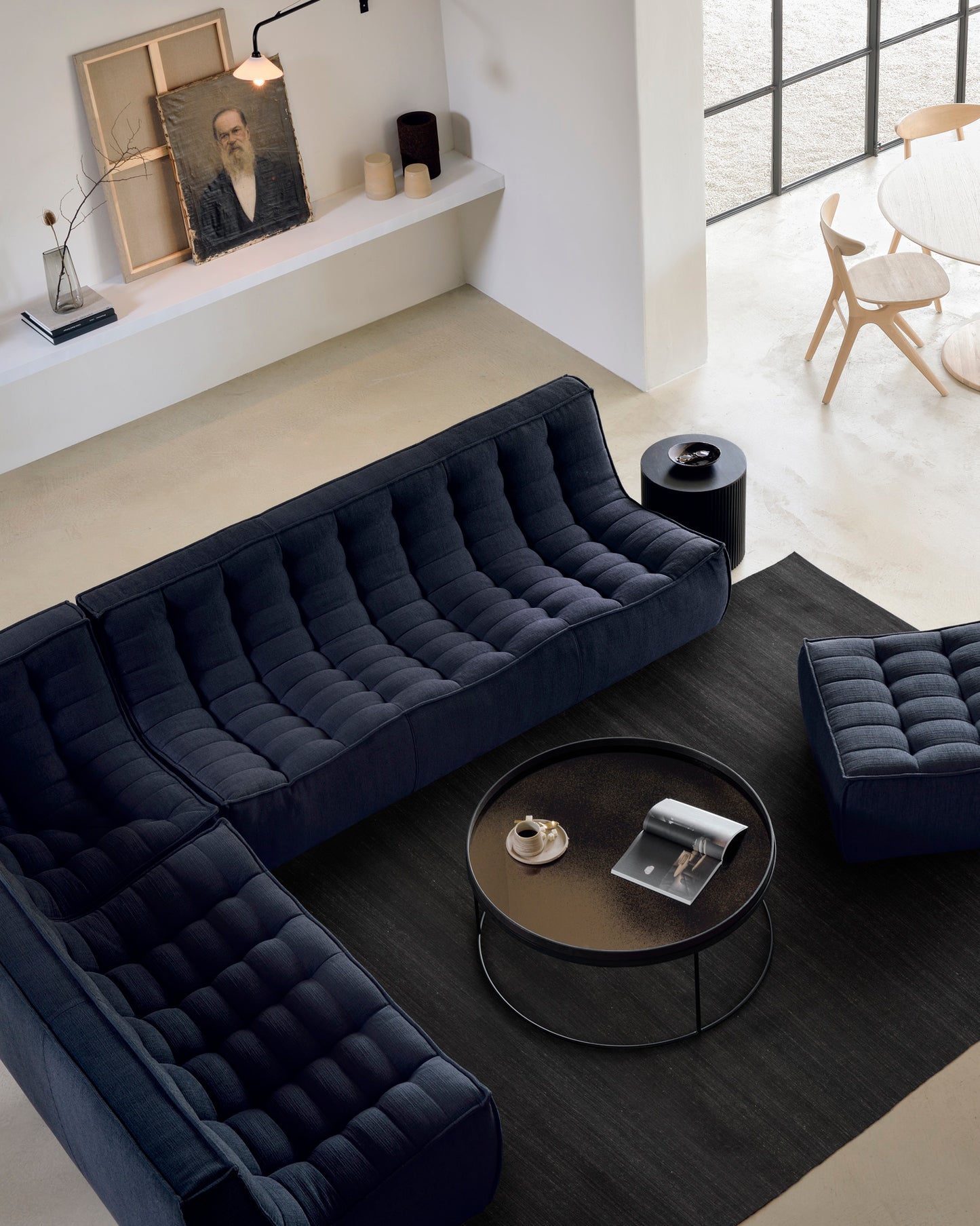 Ethnicraft Couchtisch Set