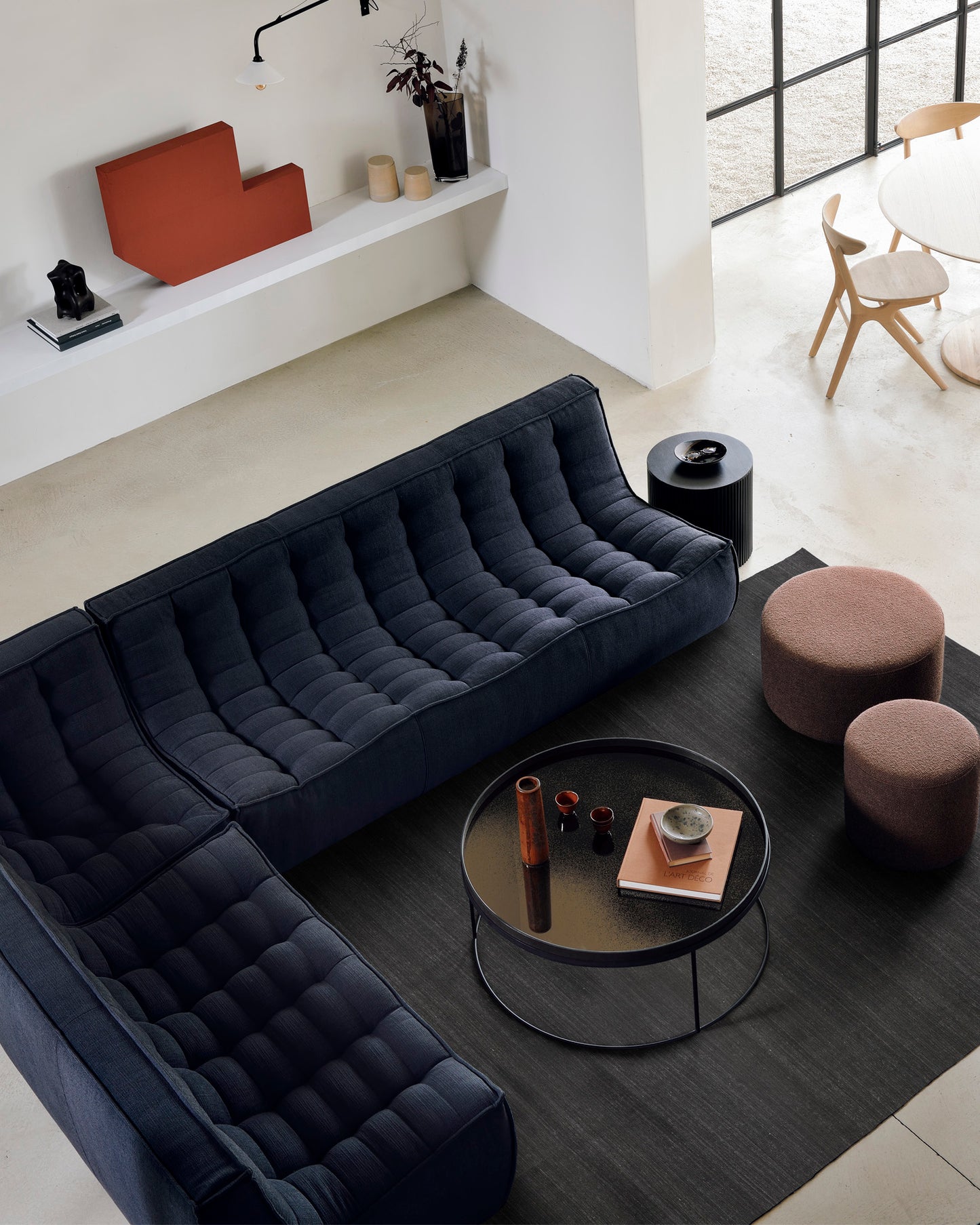 Ethnicraft Couchtisch Set