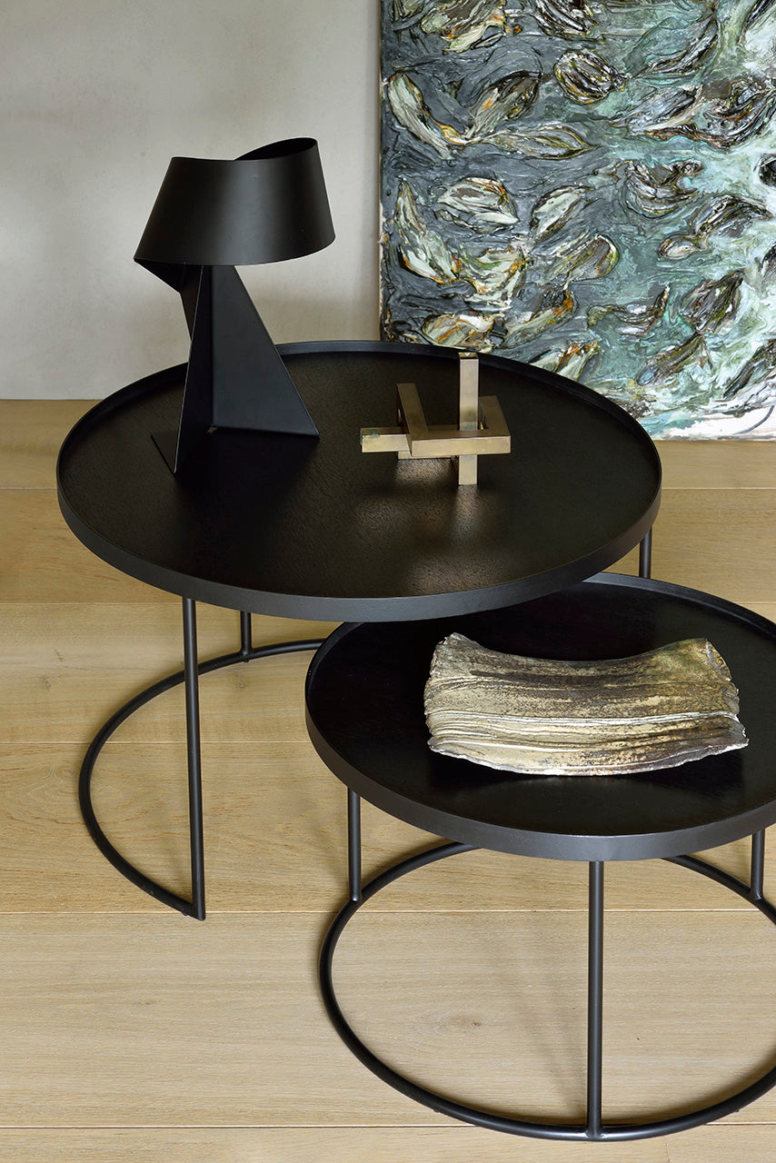 Ethnicraft Couchtisch Set