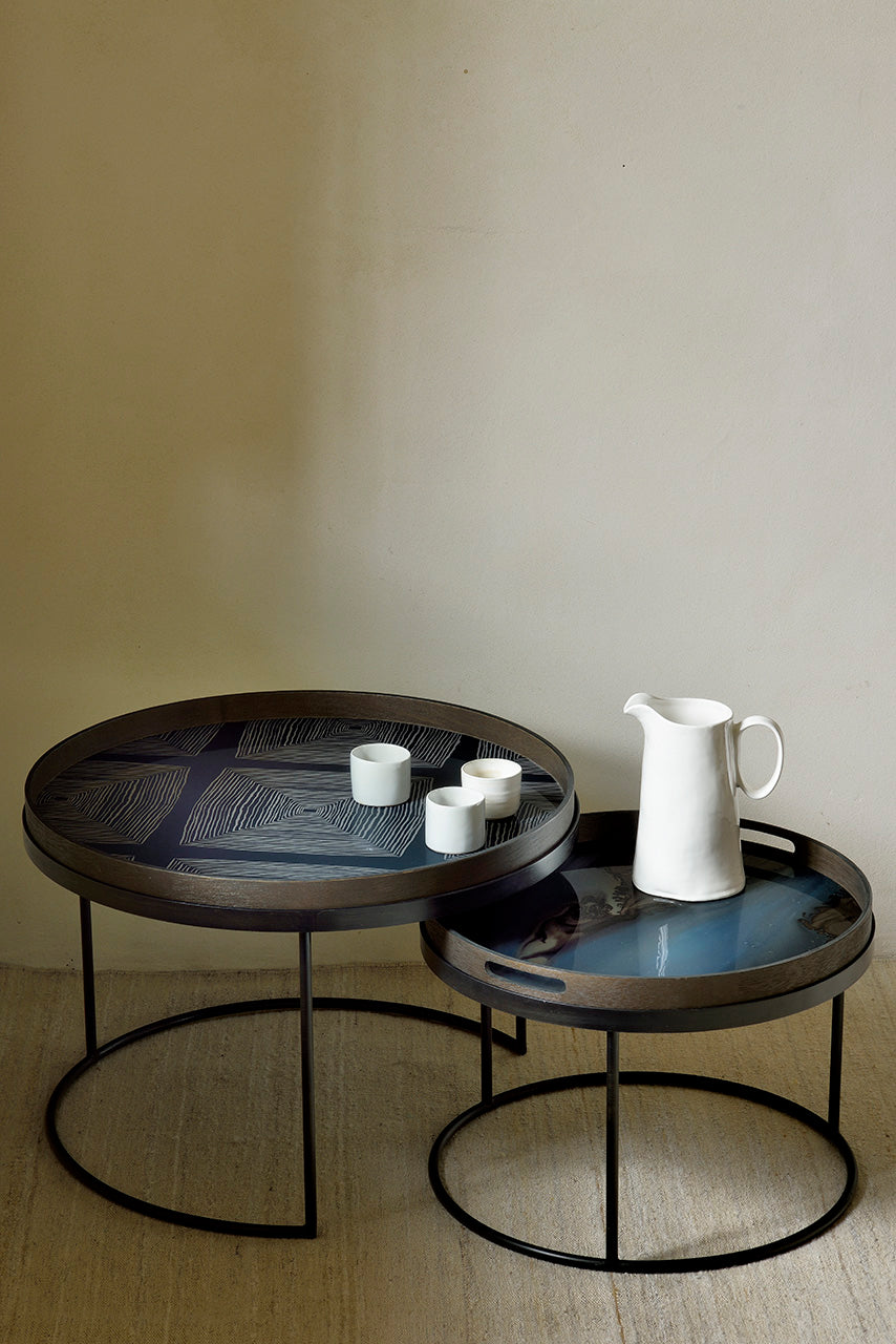 Ethnicraft Couchtisch Set