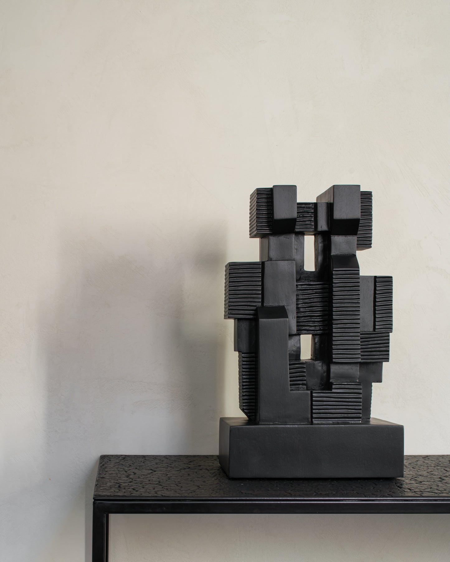 Ethnicraft Block Skulptur
