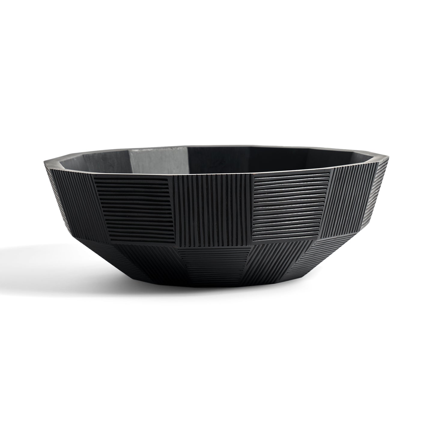 Ethnicraft Striped Schale