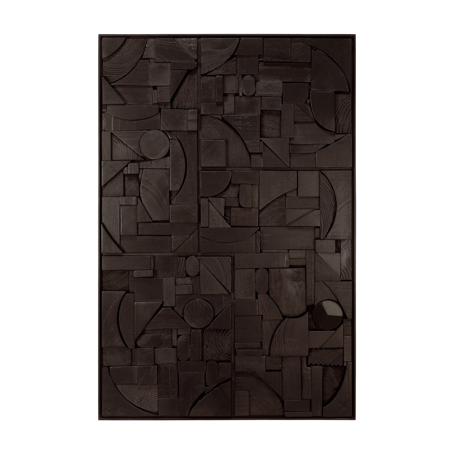 Ethnicraft Bricks Wandkunst