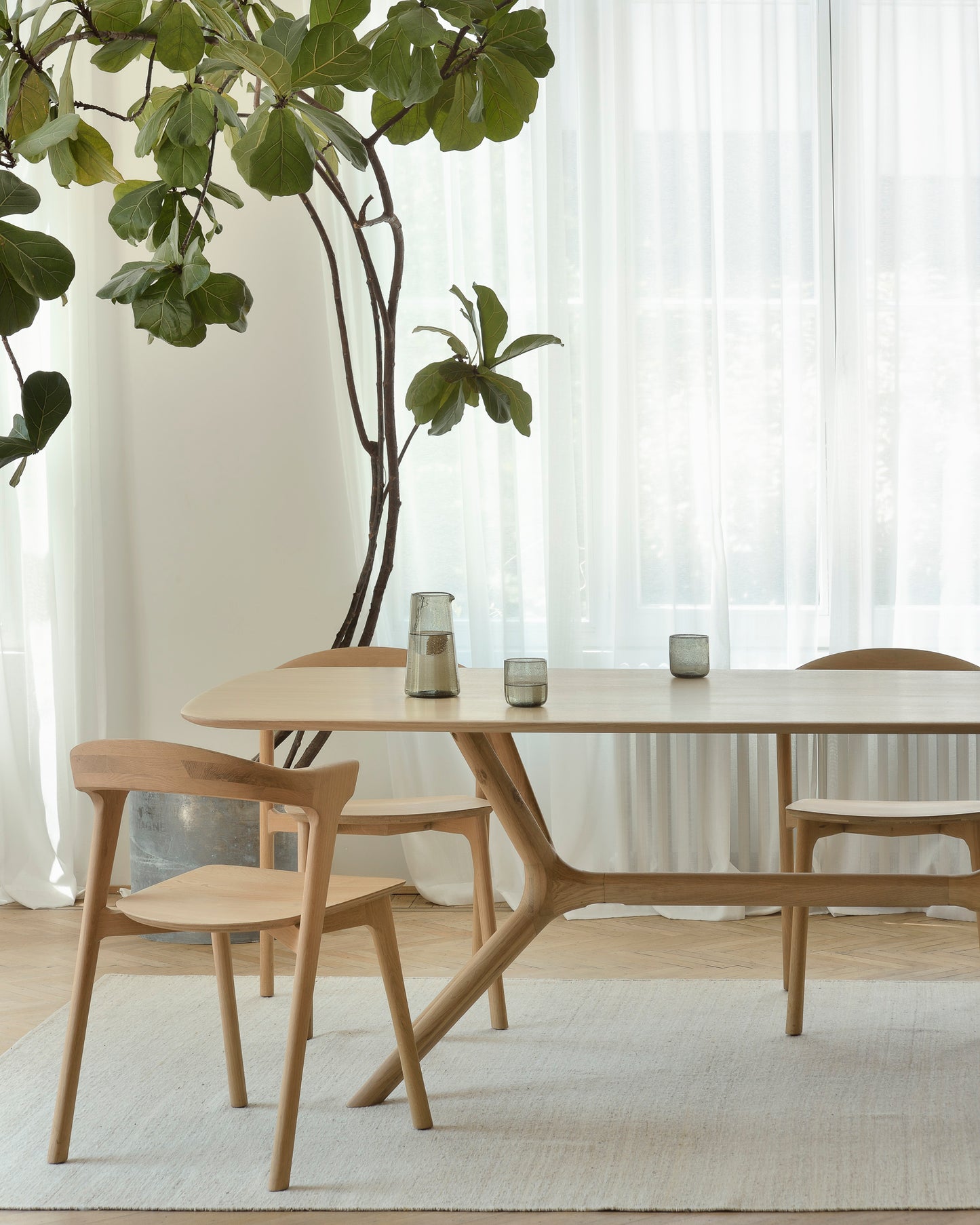 Ethnicraft Bok Stuhl Oak