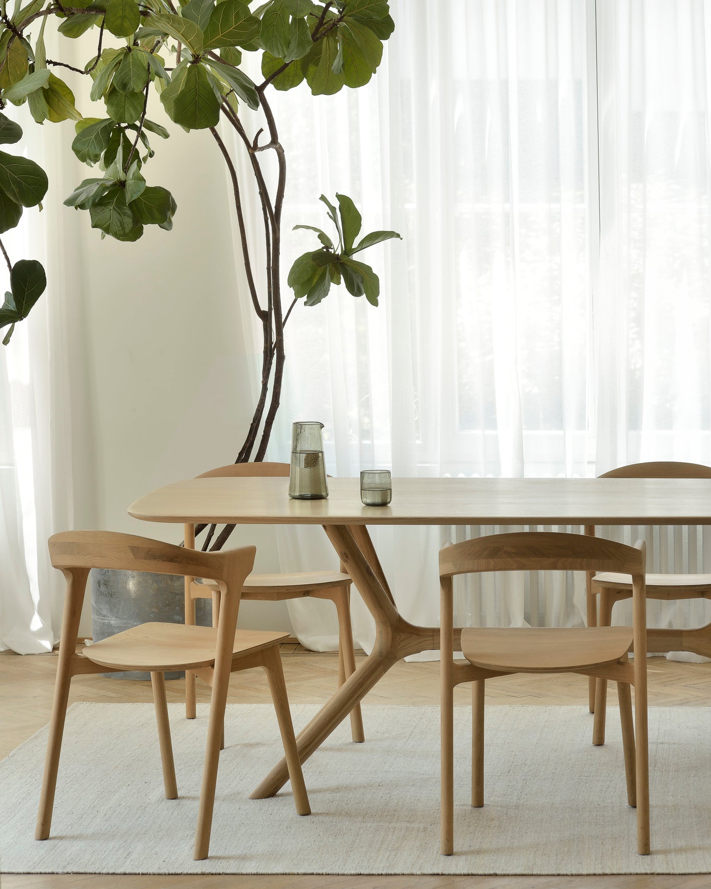 Ethnicraft Bok Stuhl Oak
