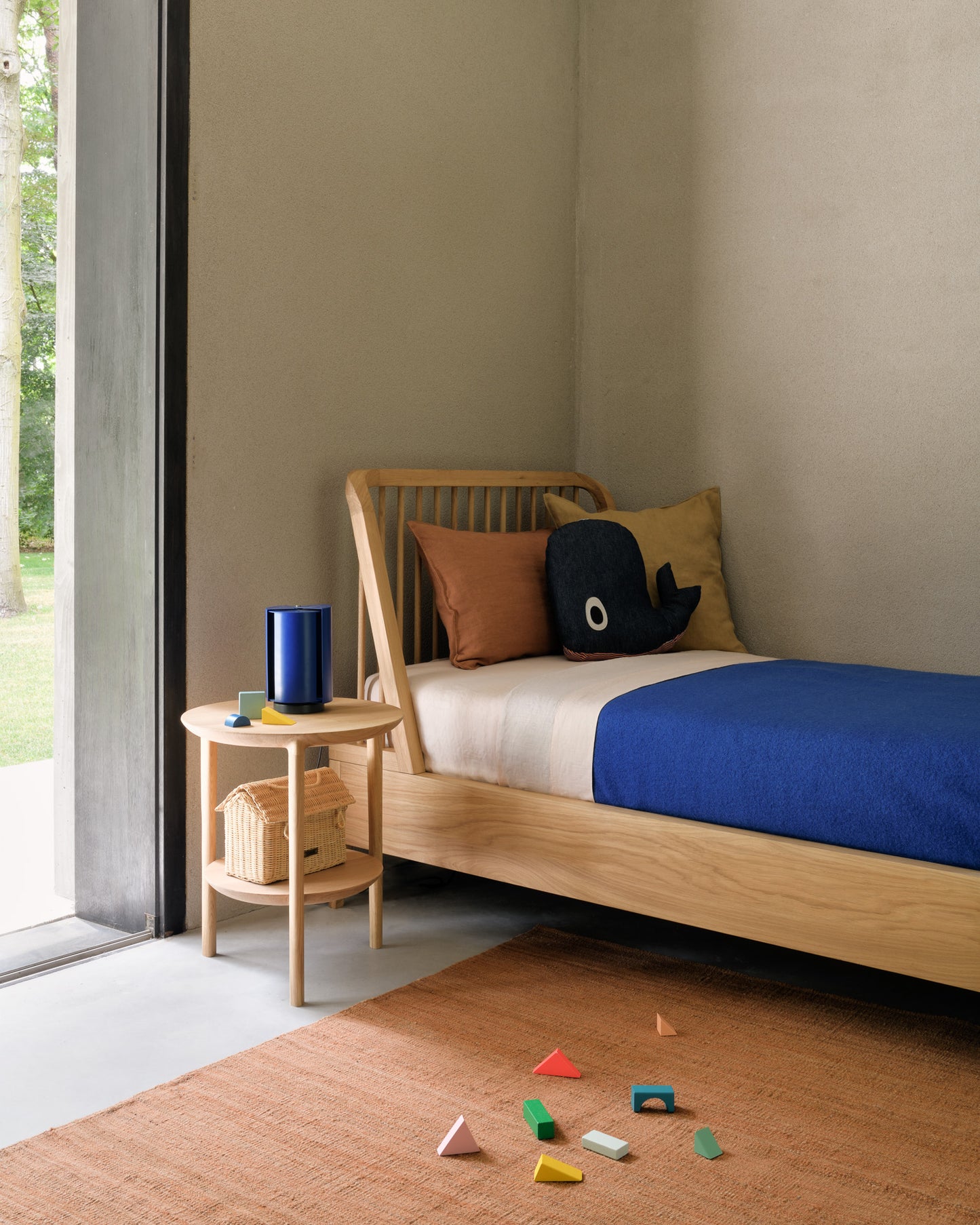 Ethnicraft Spindle Eiche Bett