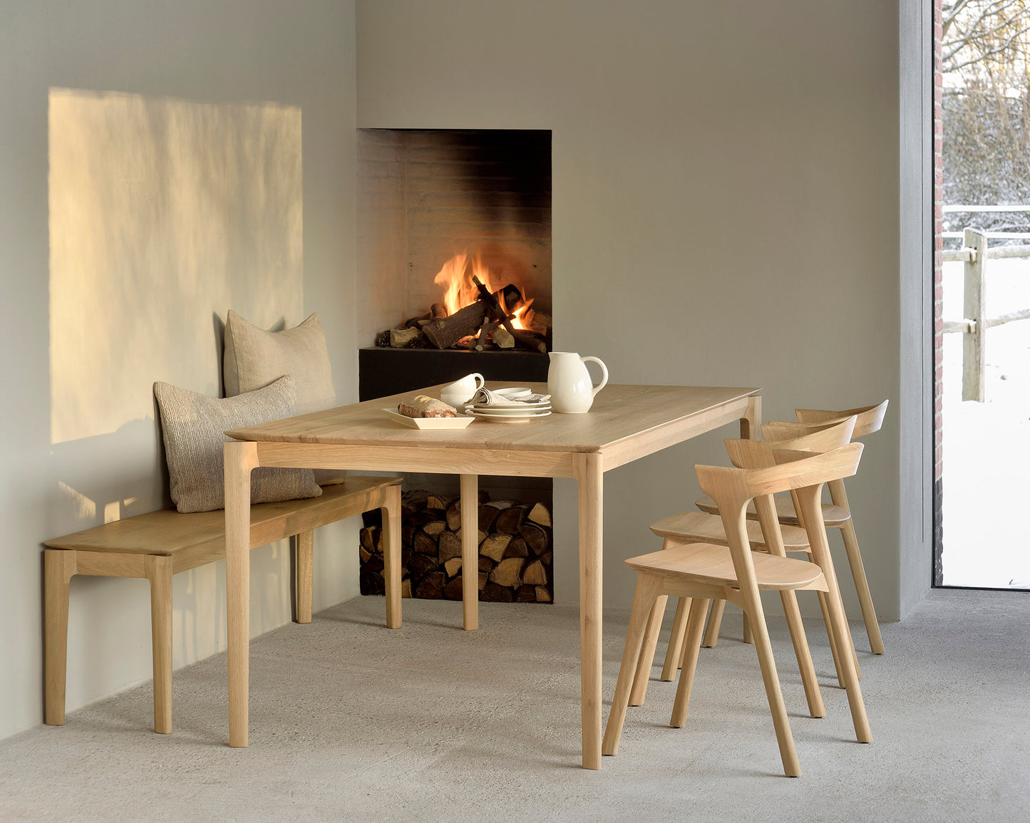 Ethnicraft Bok Stuhl Oak