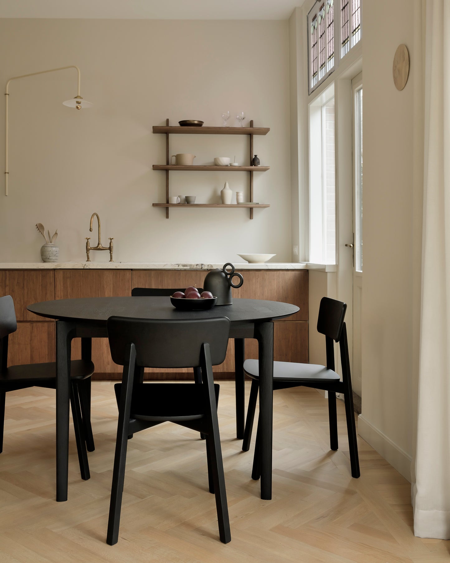 Ethnicraft Bok ausziehbarer Tisch Oak