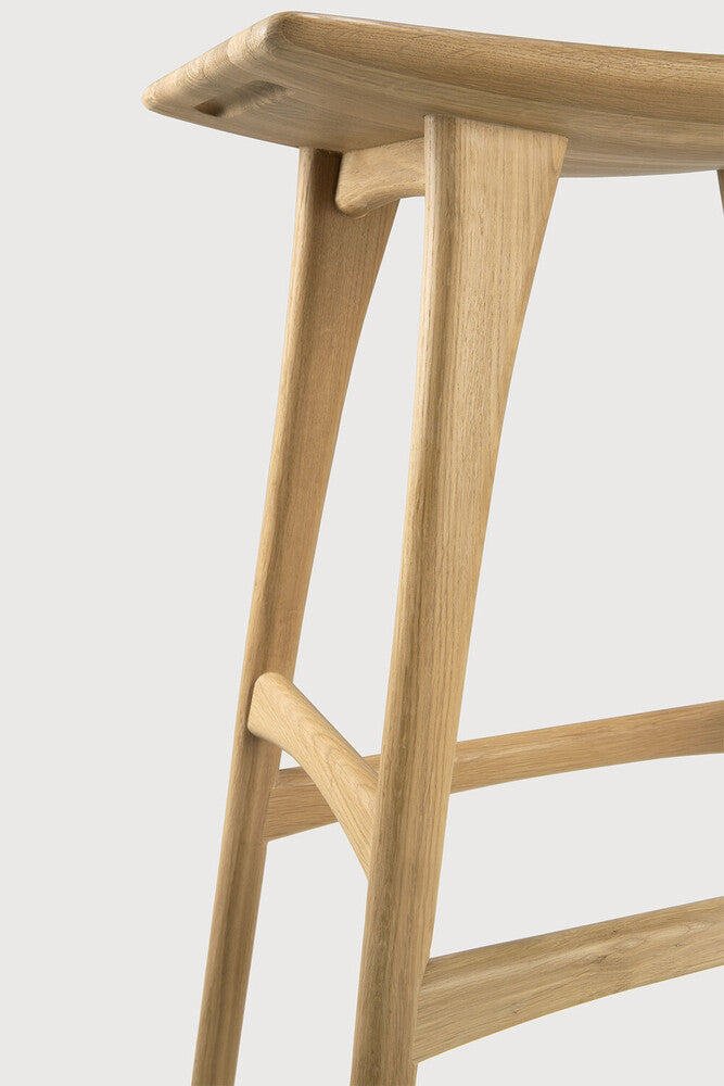 Ethnicraft Osso Eiche Barhocker