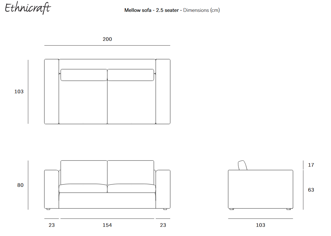 Ethnicraft Mellow Sofa