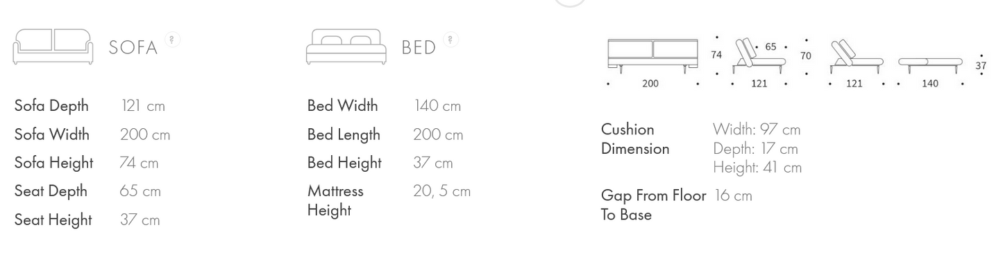 Innovation Unfurl Lounger Sofa