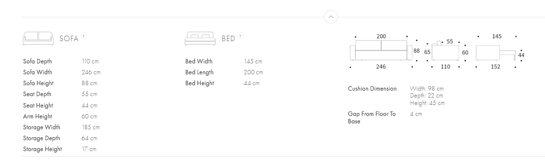 Innovation Newilla Sofa mit Armlehnen