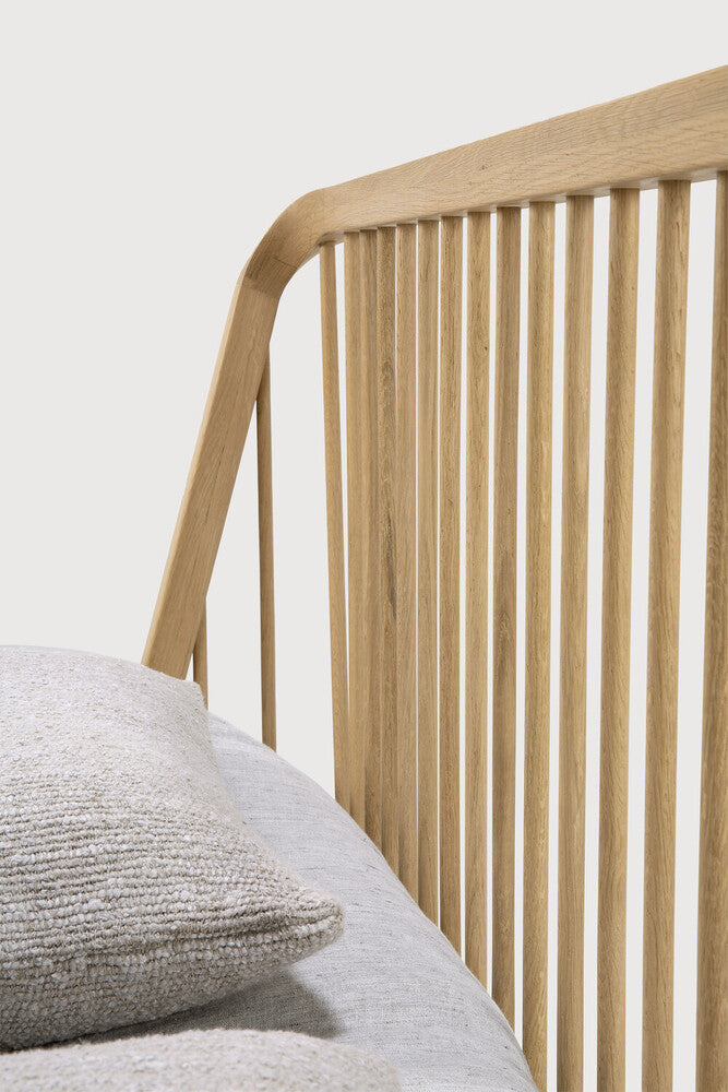 Ethnicraft Spindle Eiche Bett 160 cm - Vorführmodell