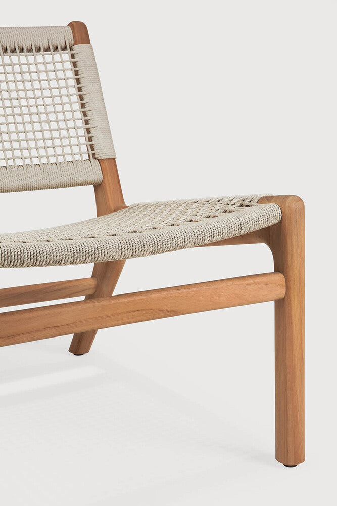 Ethnicraft Jack Woven Loungesessel