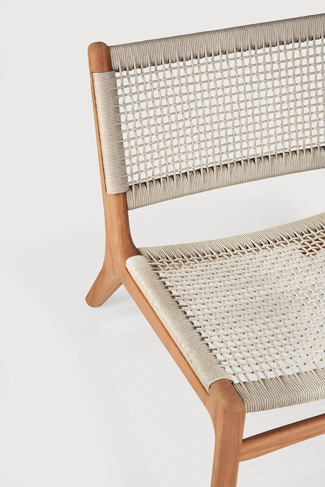 Ethnicraft Jack Woven Loungesessel