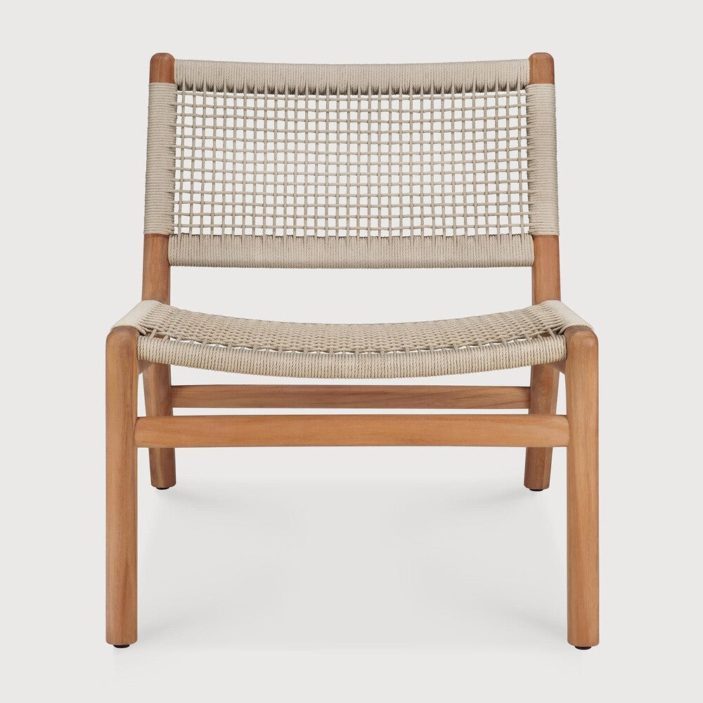Ethnicraft Jack Woven Loungesessel