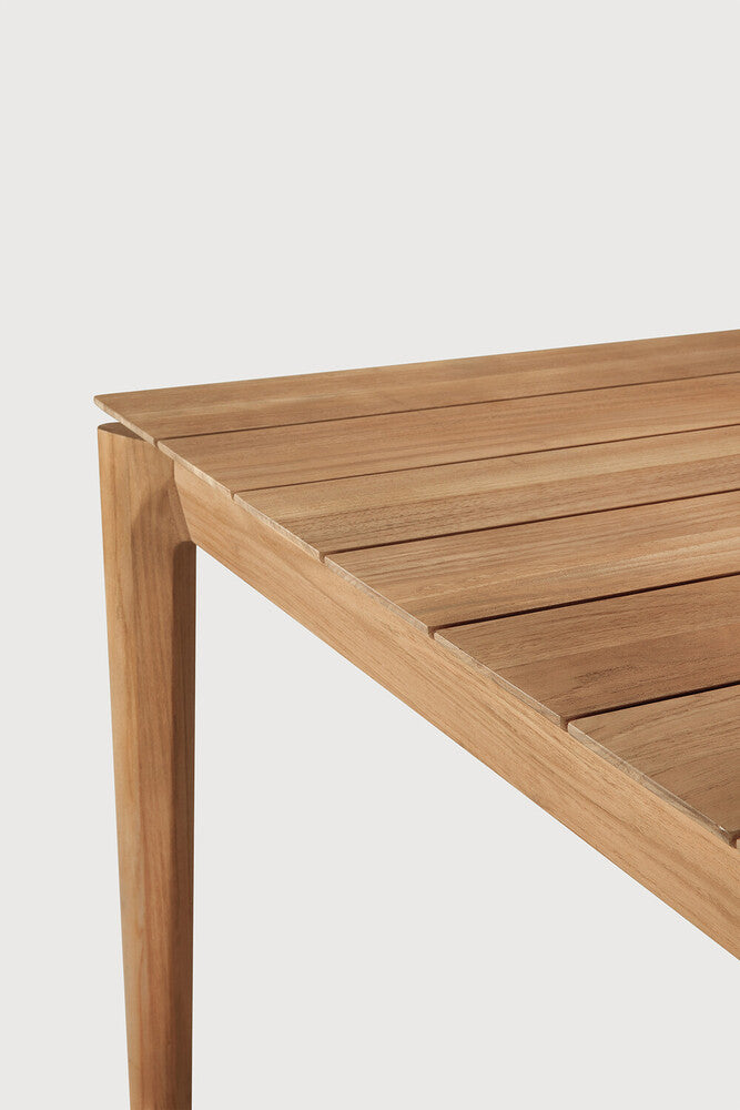 Ethnicraft Bok Teak ausziehbarer Tisch für Draußen