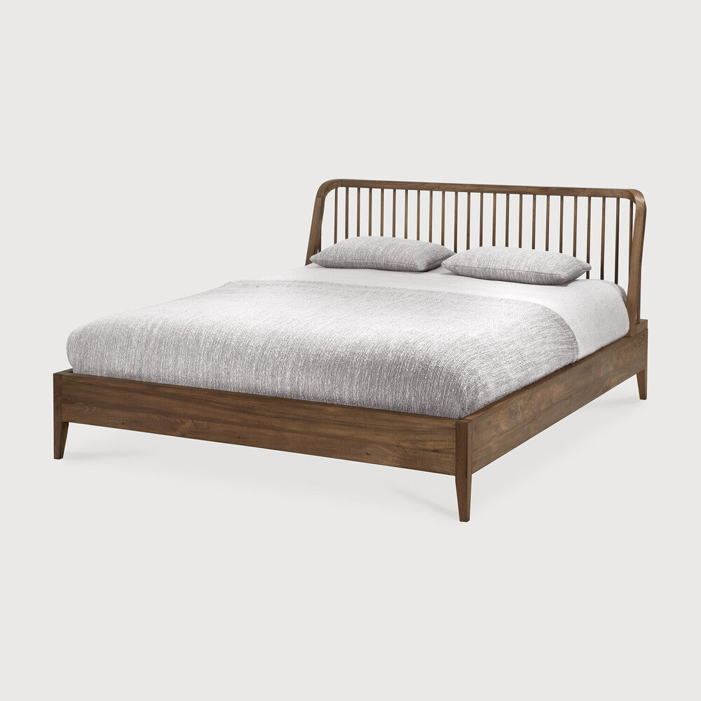 Ethnicraft Spindle Teak Bett