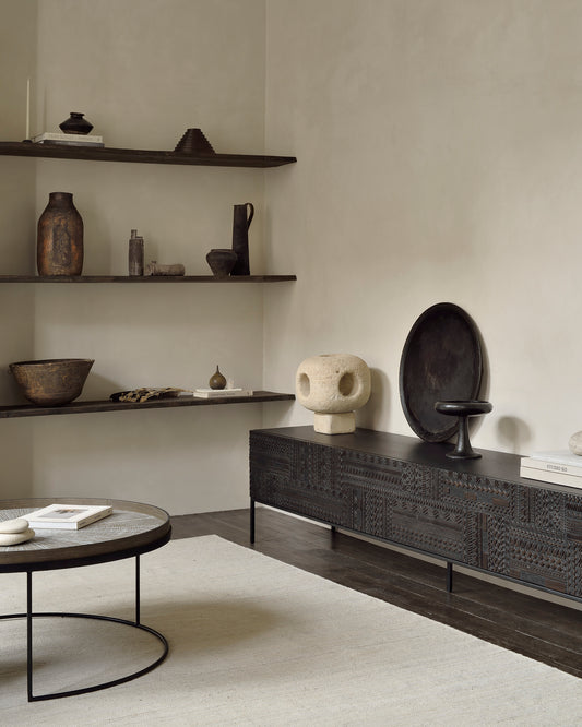Ethnicraft Couchtisch Set