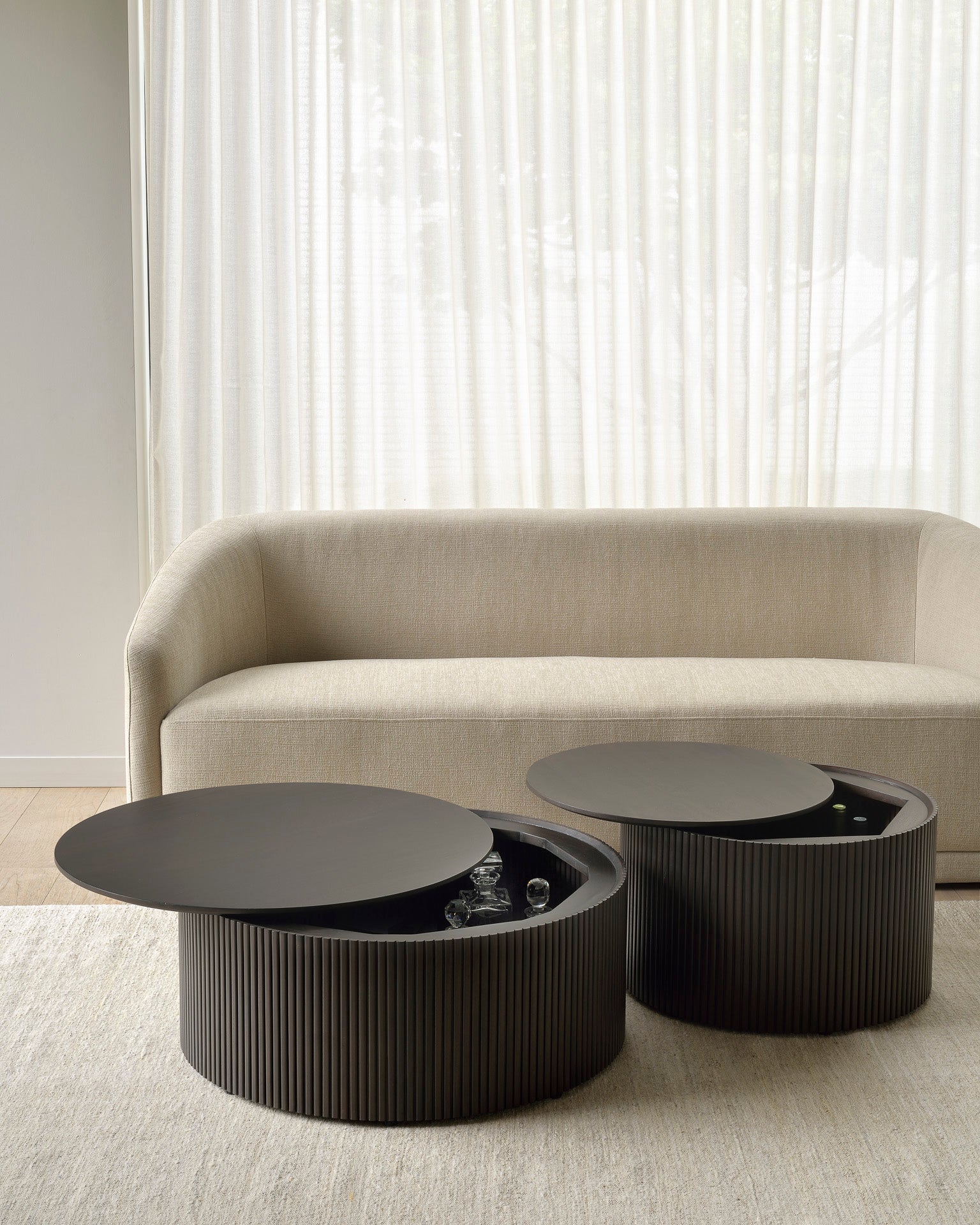 Ethnicraft Roller Max Couchtisch