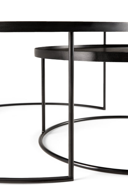 Ethnicraft Couchtisch Set