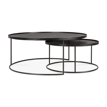 Ethnicraft Couchtisch Set