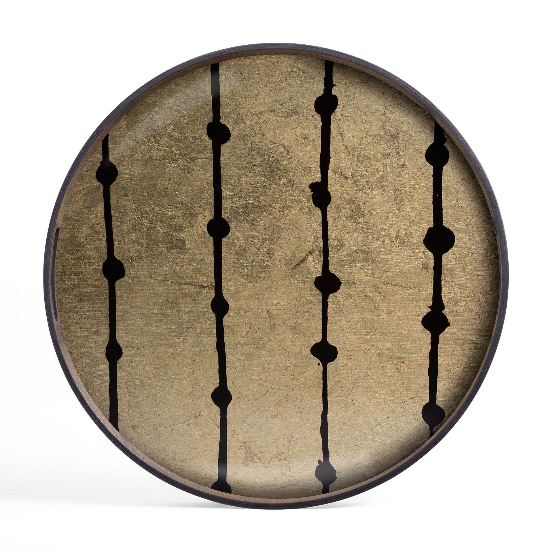 Ethnicraft Gold Leaf Glastablett