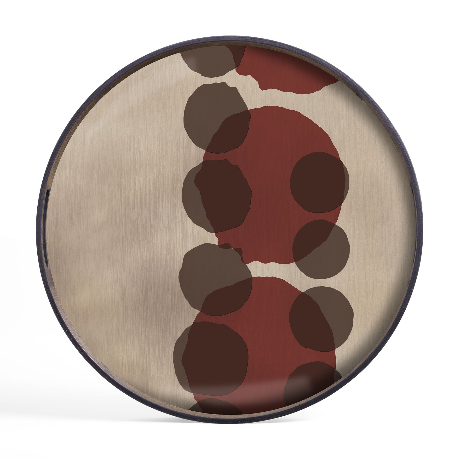 Ethnicraft Layered Dots Glastablett
