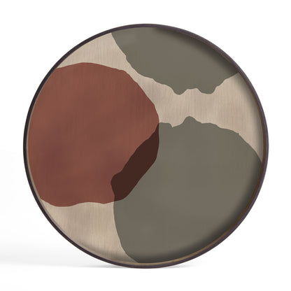 Ethnicraft Overlapping Dots Glastablett