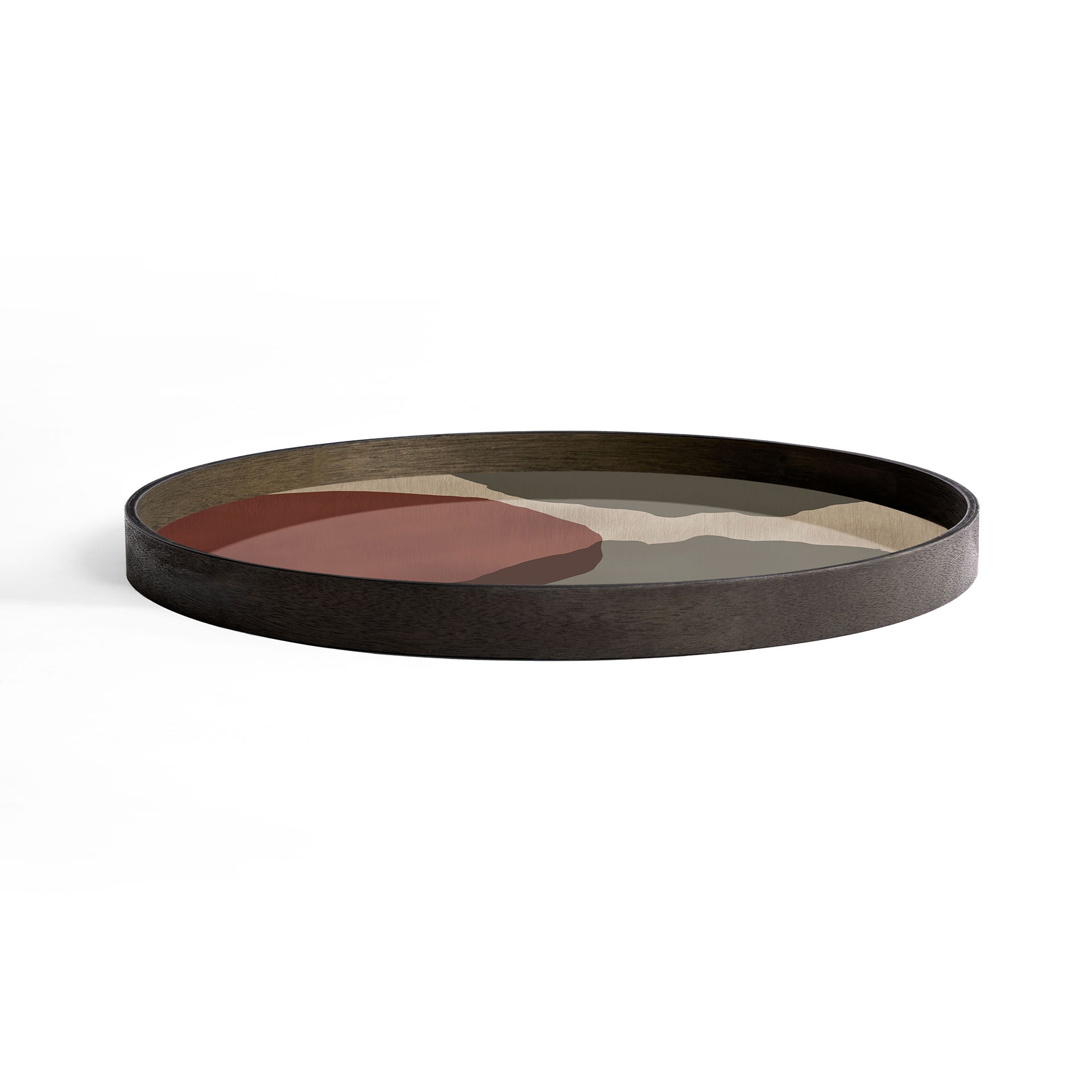 Ethnicraft Overlapping Dots Glastablett