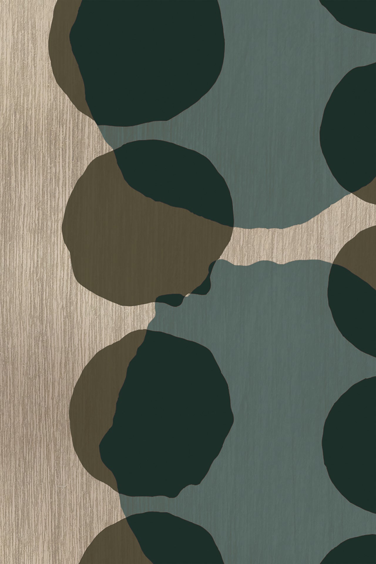 Ethnicraft Layered Dots Glastablett