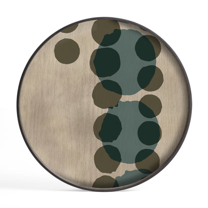 Ethnicraft Layered Dots Glastablett