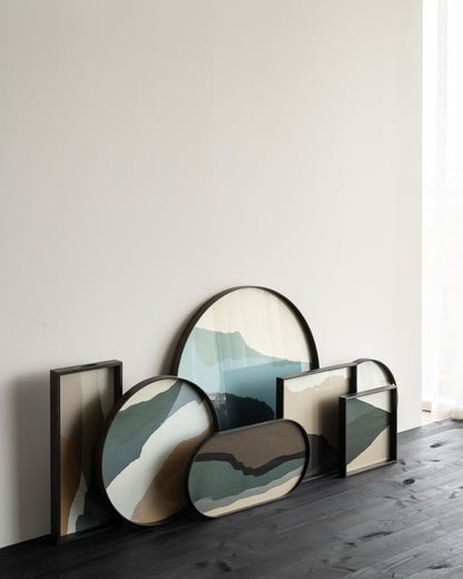 Ethnicraft Wabi Sabi Glastablett