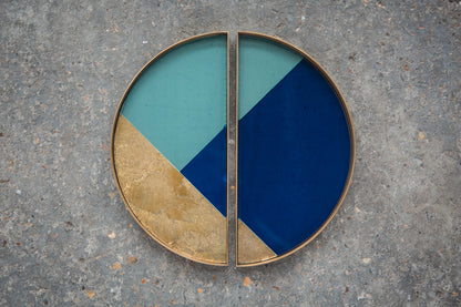Ethnicraft Geometric Glastablett