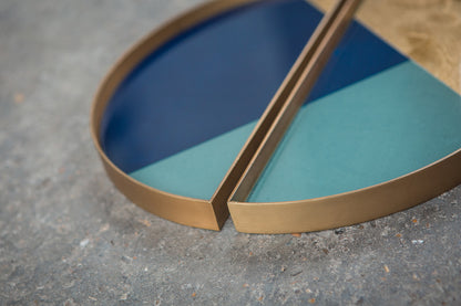 Ethnicraft Geometric Glastablett