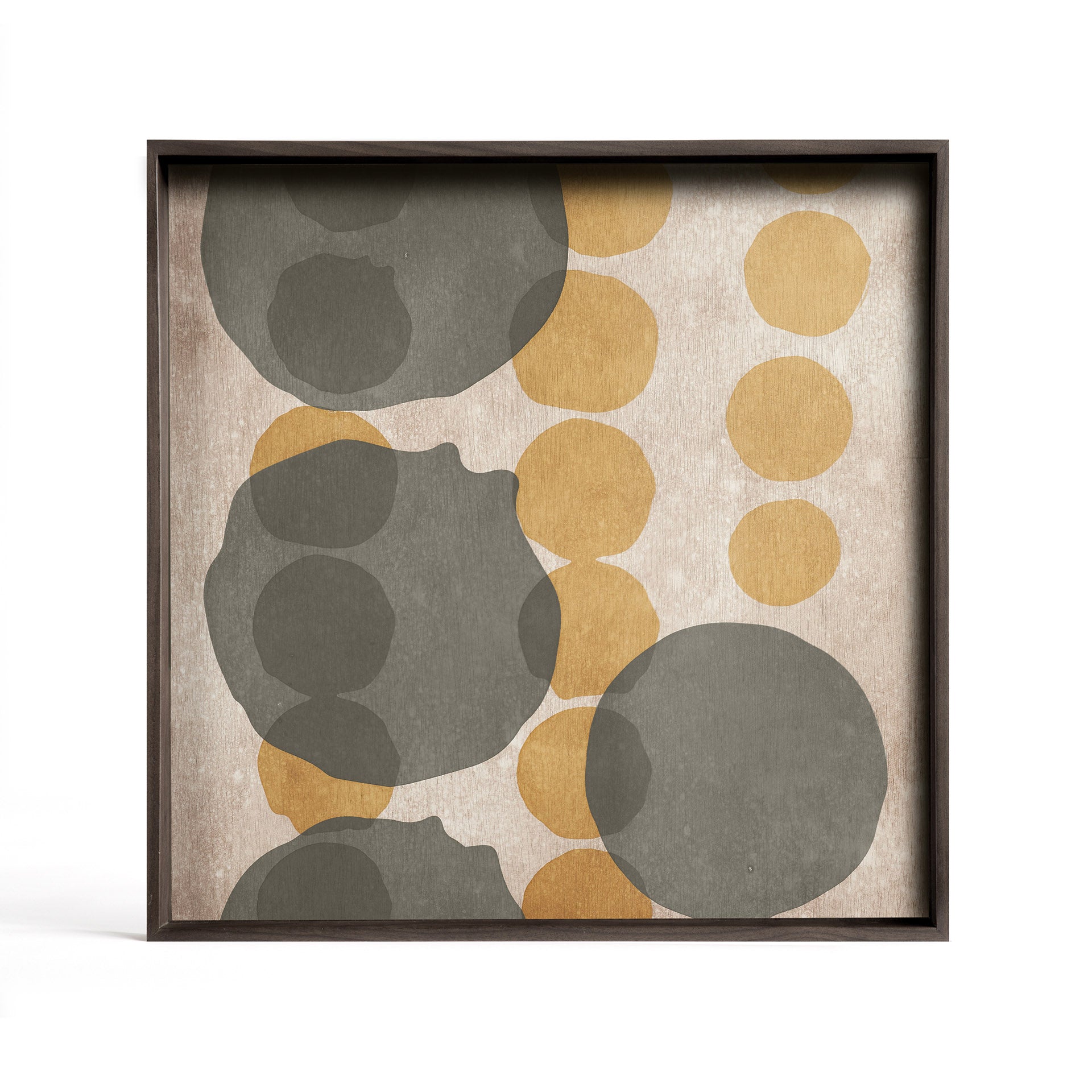 Ethnicraft Layered Dots Glastablett