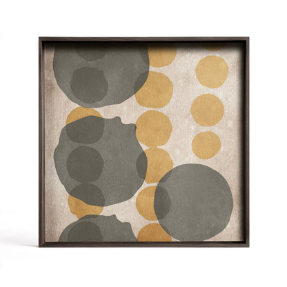 Ethnicraft Layered Dots Glastablett