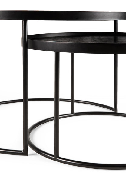Ethnicraft Couchtisch Set