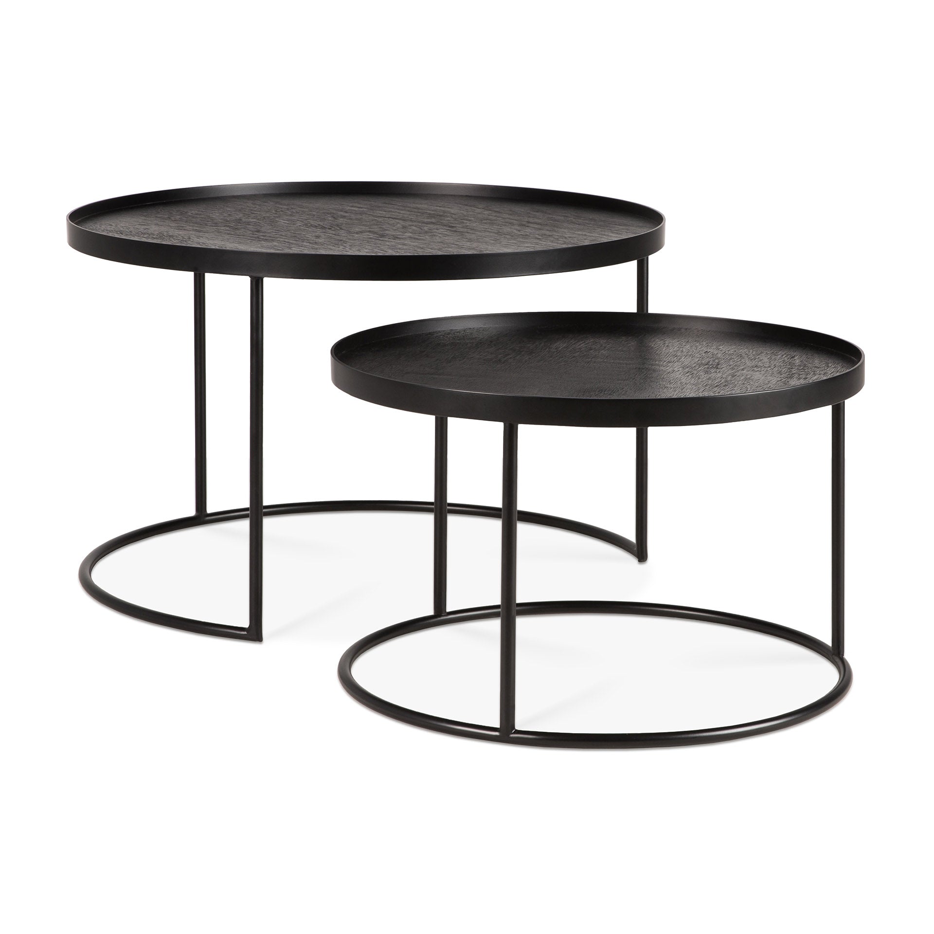 Ethnicraft Couchtisch Set